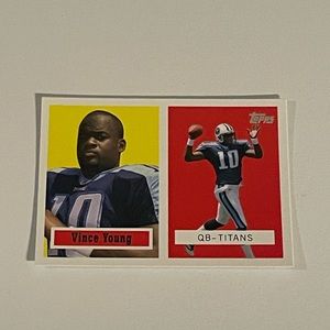 2006 Vince Young Topps NFL Rookie Card